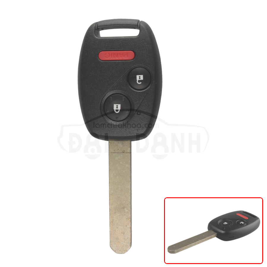 Chìa khóa xe Honda Accord chìa điện chính hãng 4 nút