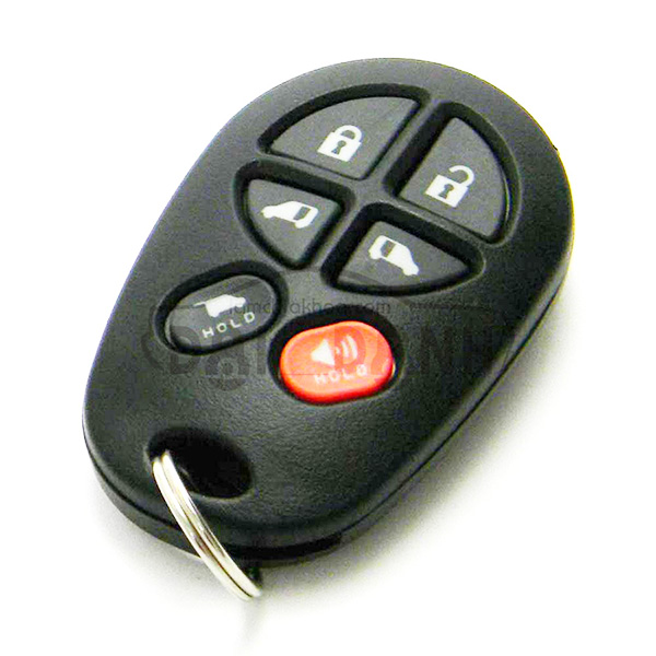 Chìa khóa remote điều khiển Toyota Sienna 6 nút mở cửa lùa