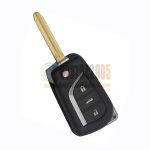 Chìa khóa Corolla Altis chìa gập nguyên bản 3 nút xe 2016+